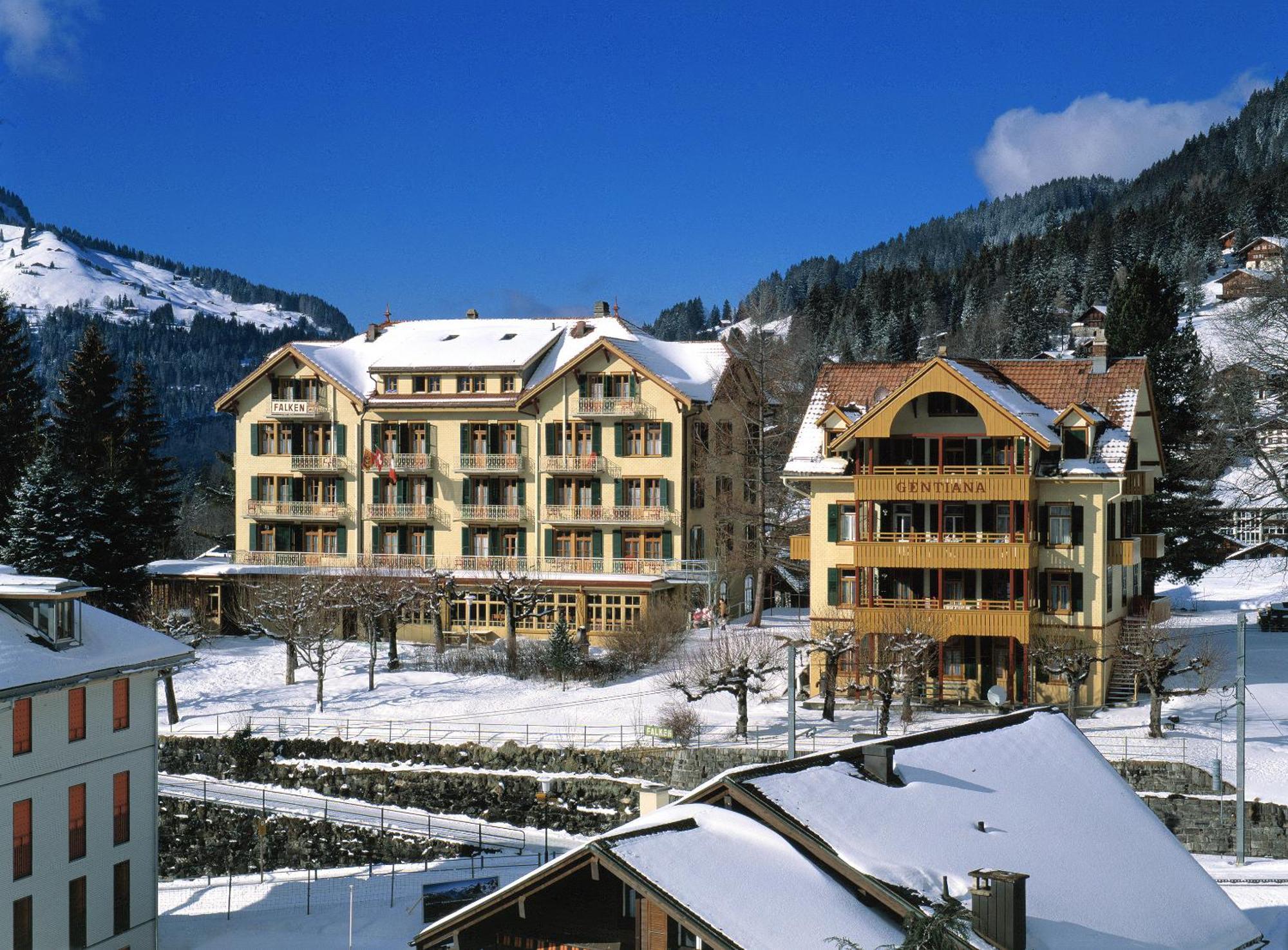 Historic Hotel Falken Wengen Extérieur photo