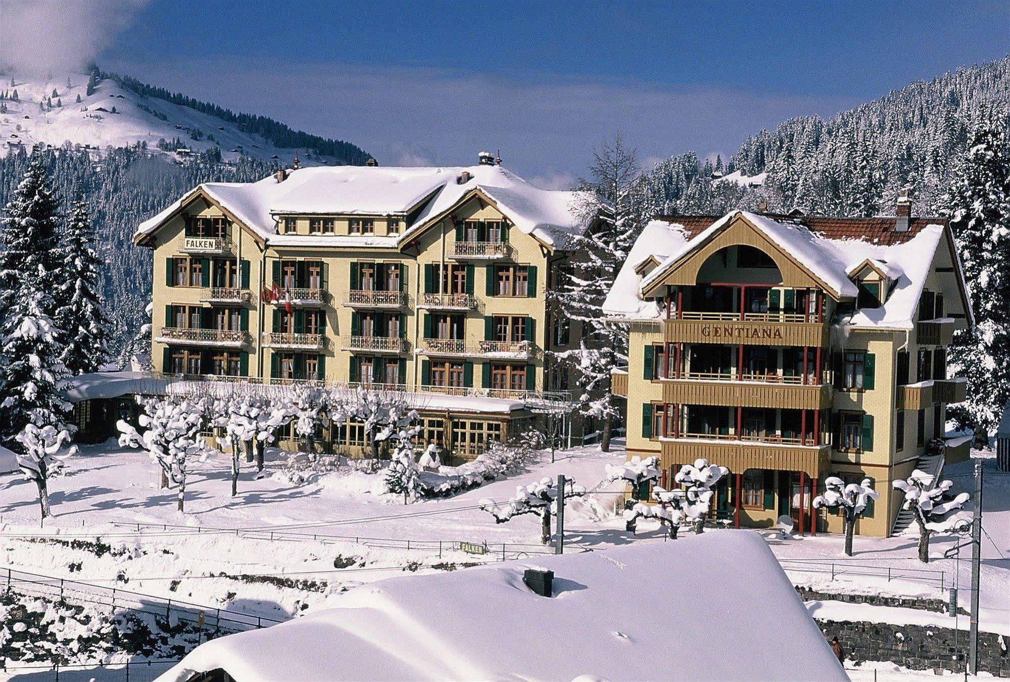 Historic Hotel Falken Wengen Extérieur photo